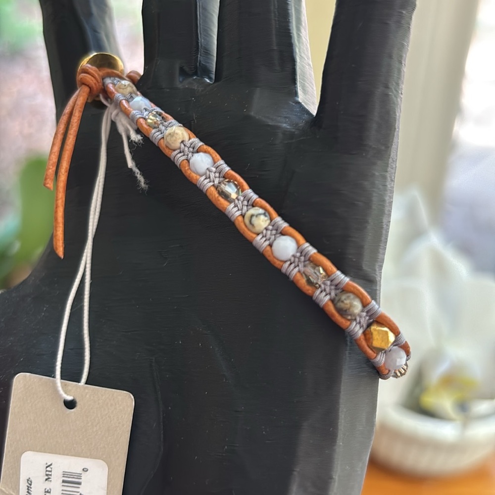 Tommy Bahama Blue Lace Agate Bracelet NWT
